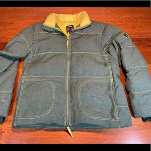 Allbirds Trino Puffer ski jacket puffy green